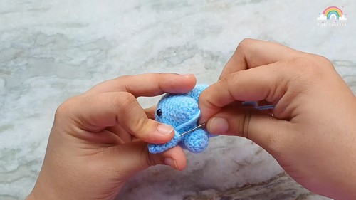Crochet Little Elephant Free Amigurumi Pattern 3