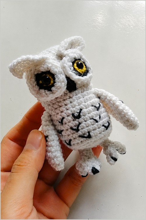 Copy of Crochet Fluffy Owl Free Amigurumi Pattern 5