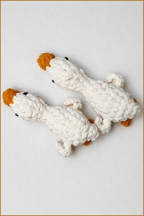 Copy of Crochet Goose Free Amigurumi Pattern 5
