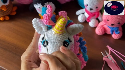 Free Amigurumi Crochet Horse Unicorn Pattern For Beginners 5
