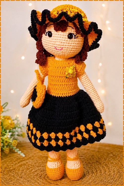 crochet Doll Amigurumi 5