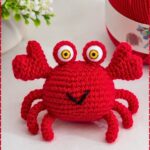 crochet Sebastian the Crab 5