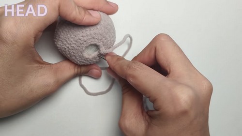 Free Crochet Elephant O3e Piece Amiguruni Tutorial 2