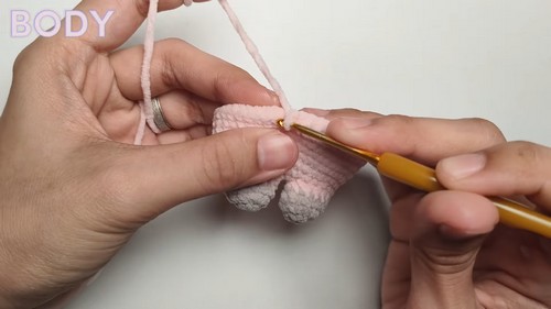 Free Crochet Elephant O3e Piece Amiguruni Tutorial 3