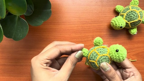 crochet Sea Turtle Amigurumi Free Pattern 1