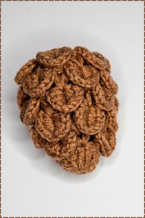 _Crochet Christmas Pinecone 5