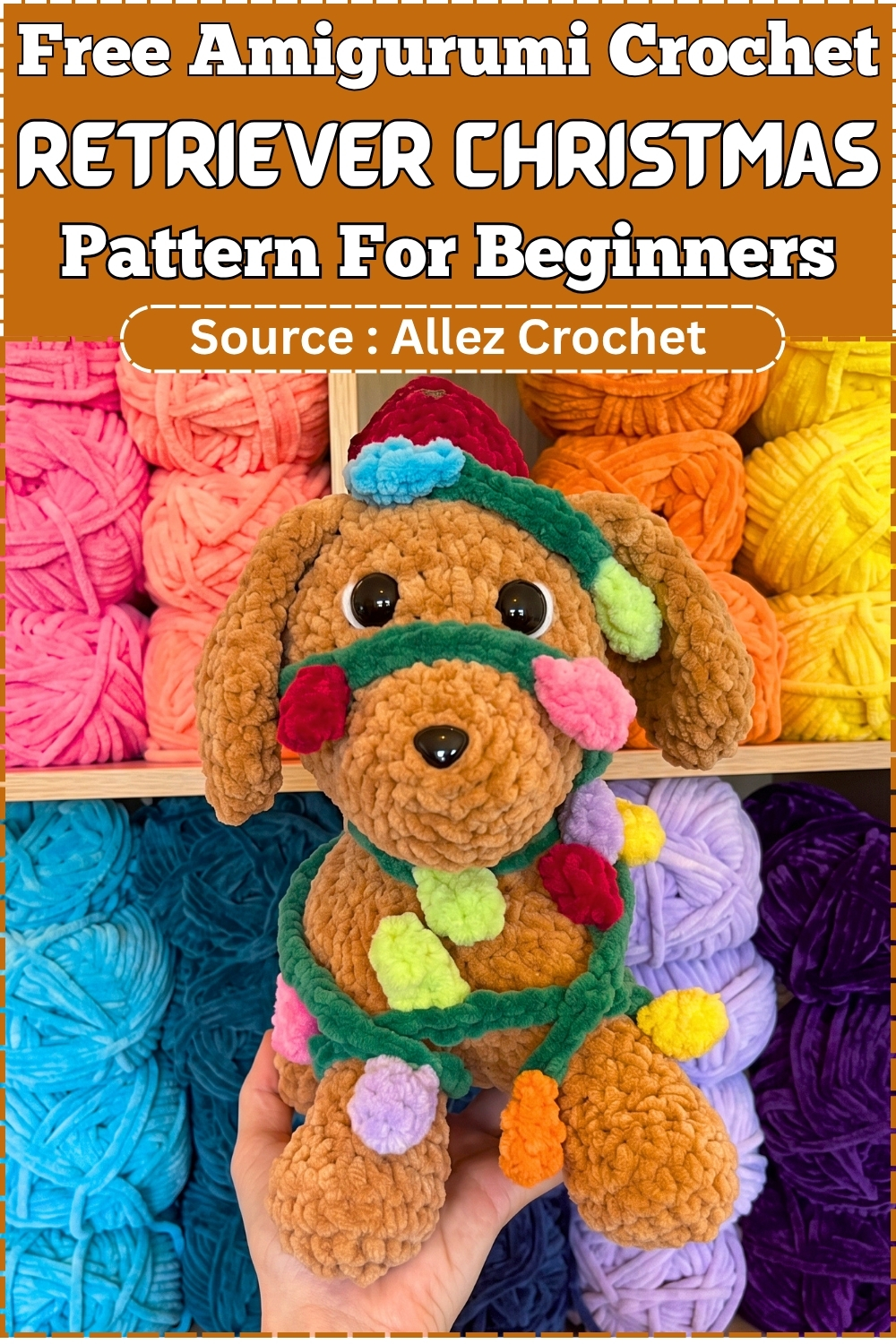 Free Amigurumi Crochet Lamb Christmas Pattern For Beginners