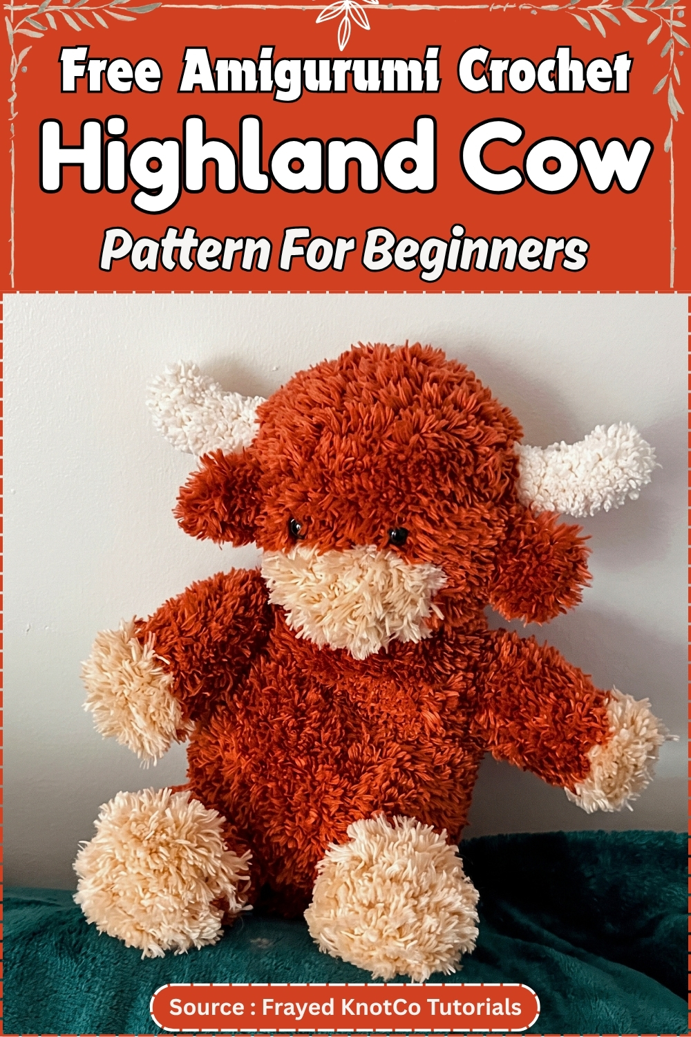 Free Amigurumi Highland Cow