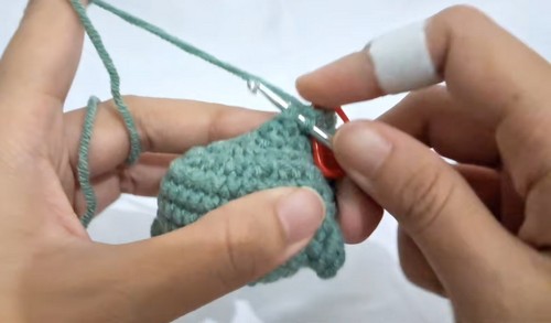 crochet Alpaca Free Pattern 3