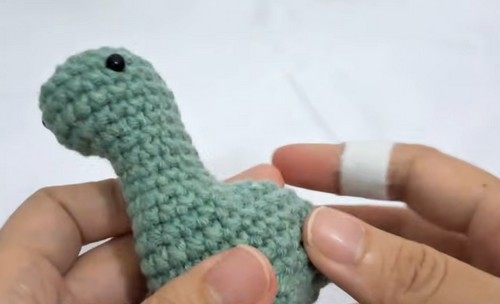 crochet Alpaca Free Pattern 4